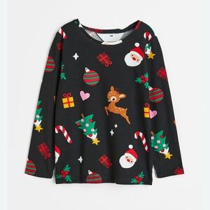 H&M Kids Christmas Shirt size 8-10